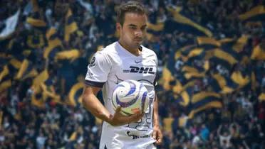 Adrián Aldrete con Pumas / Foto: Agencias