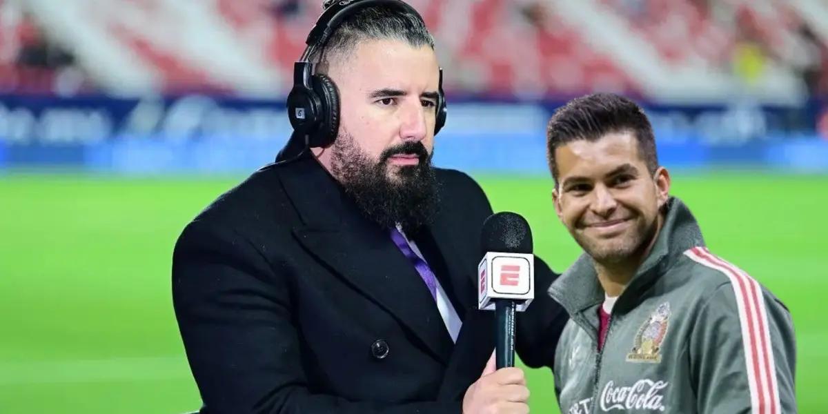 Álvaro Morales con ESPN y Julio González con la Selección Mexicana