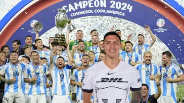 Argentina campeón Copa América y Leo Suárez con Pumas