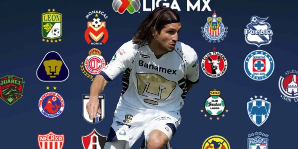 Bruno Marioni y equipos de la Liga MX