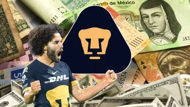 César Huerta con Pumas / Foto: Getty Images / Mexsport