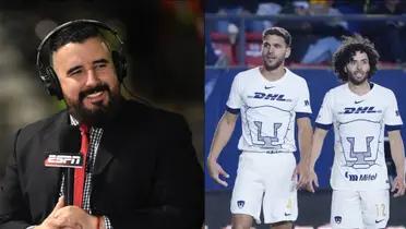 César Huerta, Lisandro Magallán y Álvaro Morales | Foto: ESPN y Mexsport