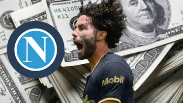 Chino Huerta y el sueldo con el Napoli de la Serie A 