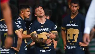 Christian Tabó con los Pumas de la UNAM