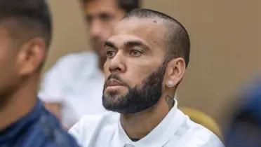 Dani Alves en un juicio