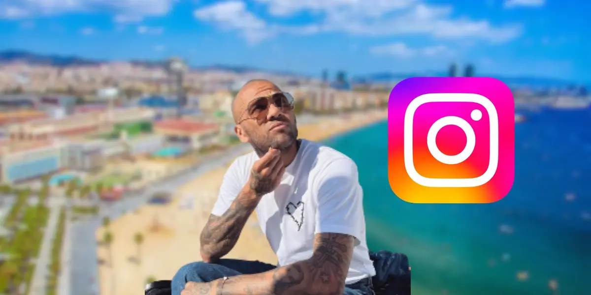 Dani Alves, ex jugador de Pumas, subió una nueva foto a su Instagram