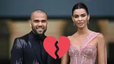 Dani Alves y Joana Sanz