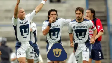 Darío Verón, Joaquín Beltrán y Francisco Fonseca con Pumas 2024