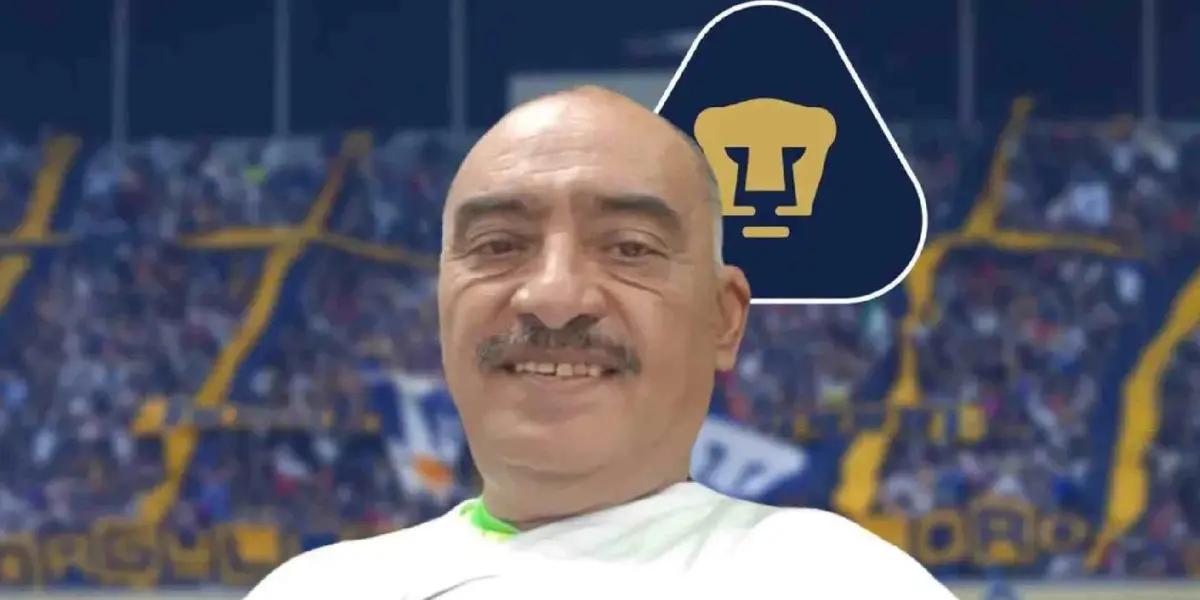 Don Beto creador de la porra Cu, Cu, Pumas 