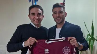 Eduardo Salvio con Lanús