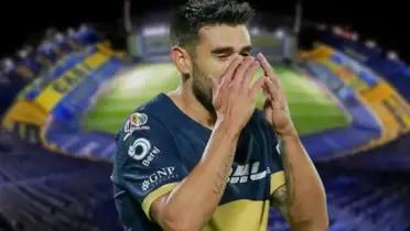 Eduardo Salvio con Pumas