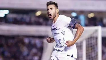 Eduardo Salvio con Pumas 