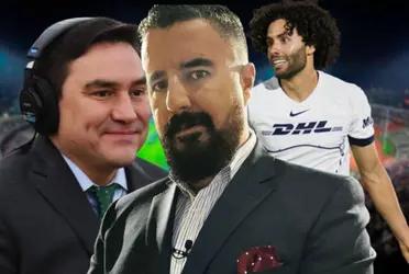 El polémico panelista de ESPN tiene miedo de un día reconocer lo que se hace en Pumas