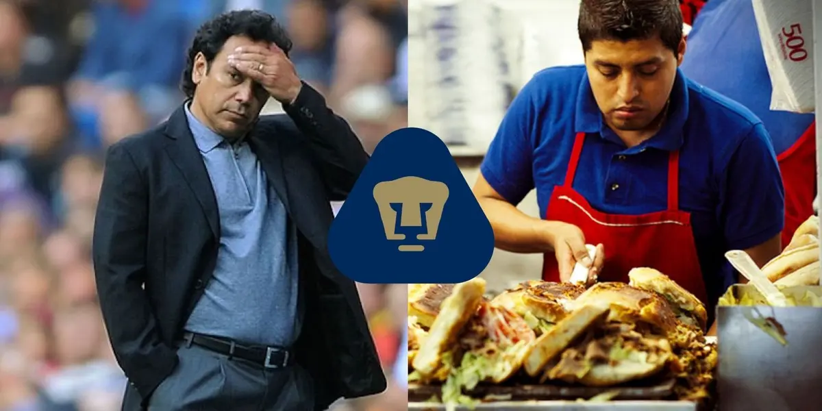El único jugador de Pumas que se atrevió a sentar a Hugo Sánchez, ahora vende tortas 