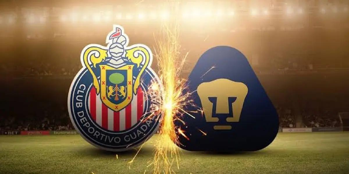 Escudos Chivas o Pumas 