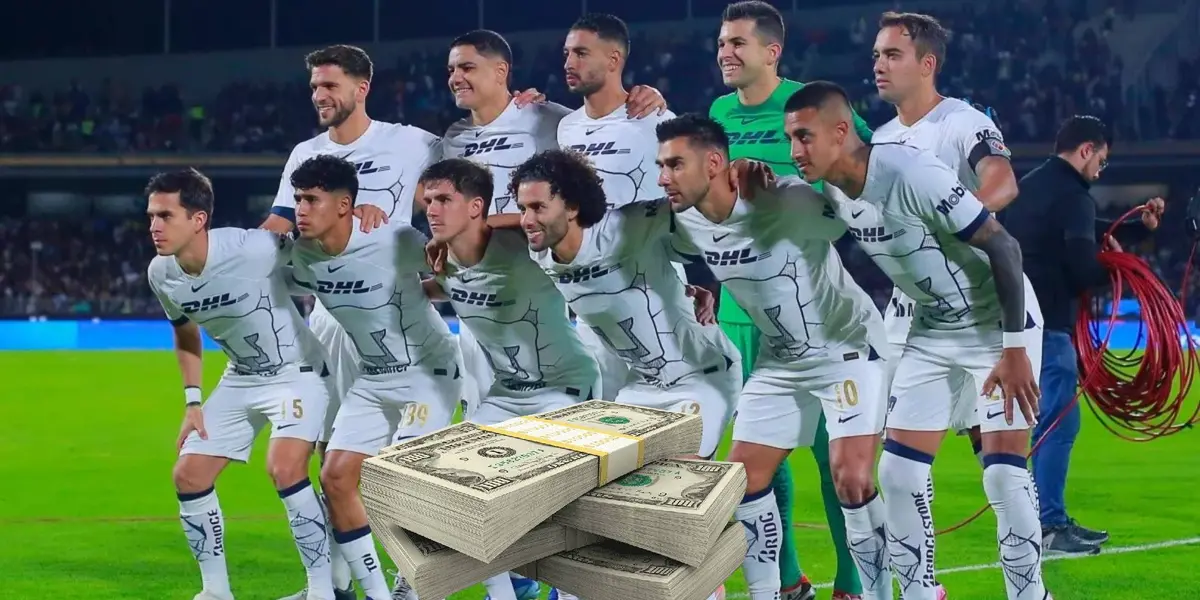 Foto oficial de Puma con dinero