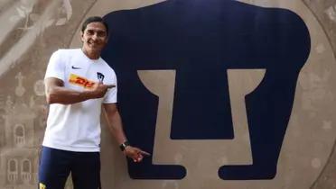 Francisco Palencia con Pumas