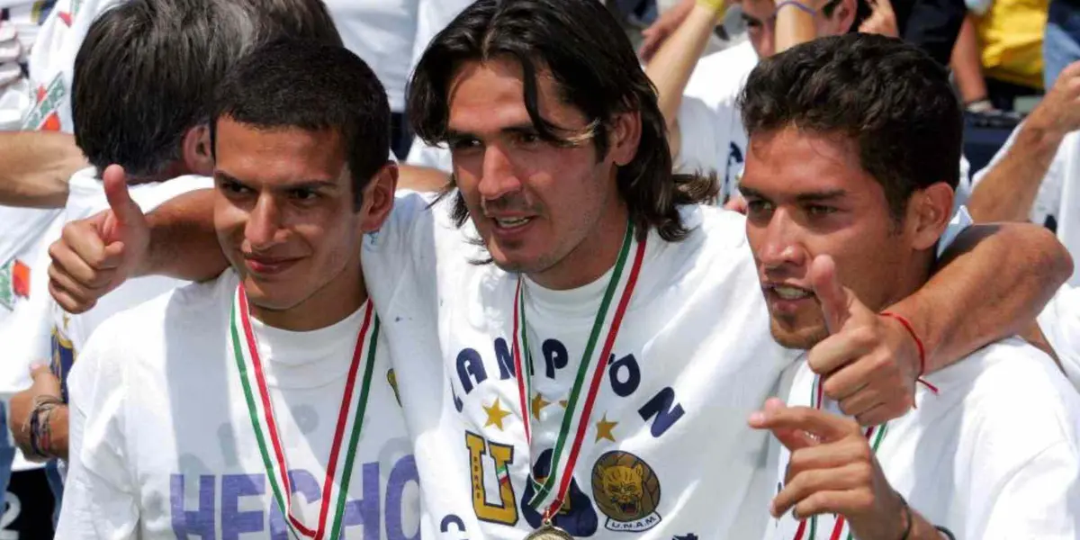 Gerardo Galindo y Jaime Lozano con Pumas en 2004