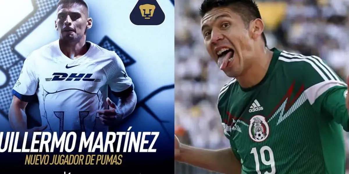 Guillermo Martínez y Oribe Peralta con Selección Mexicana