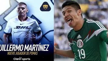 Guillermo Martínez y Oribe Peralta con Selección Mexicana