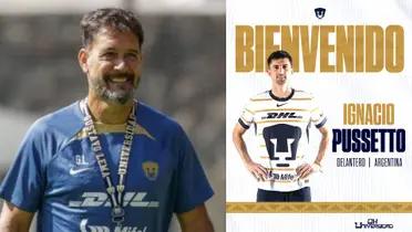 Gustavo Lema e Ignacio Pussetto con Pumas