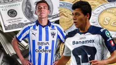 Héctor Moreno con Rayados de Monterrey y Pumas de la UNAM