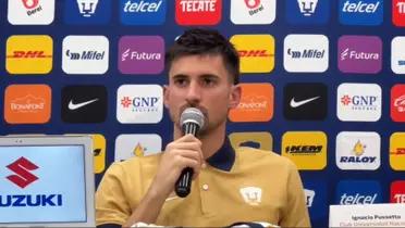 Ignacio Pussetto con Pumas