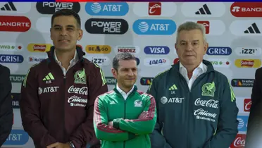 Jaime Lozano, Rafael Márquez, Jaime Lozano con la Selección Mexicana _ Fotos_ Mexsport