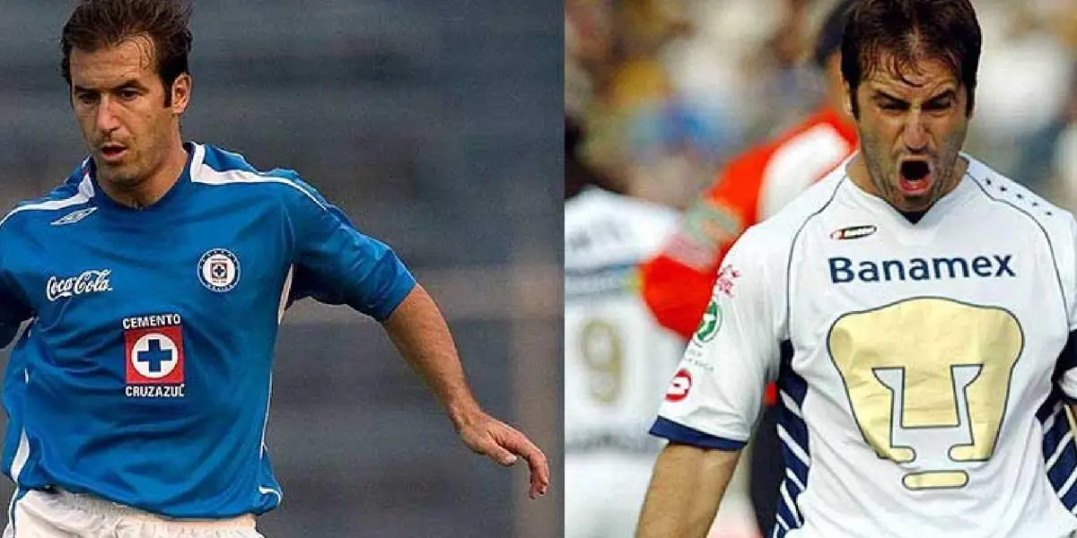 Joaquín Beltrán con Pumas y Cruz Azul
