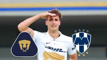 Juan Ignacio Dinneno con Pumas | Foto: Mexsport