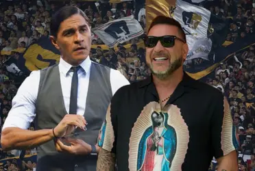 La camisa de Antonio Mohamed se robó el protagonismo en el encuentro de Pumas vs Rayados