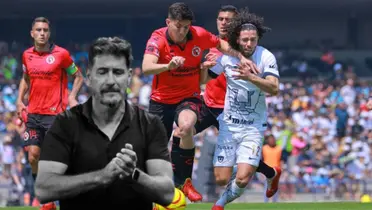 Las excusas del cuerpo técnico de Pumas tras el empate con Xolos