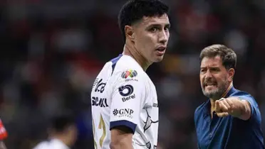 Leo Suárez y Gustavo Lema con Pumas / Foto: Mexsport