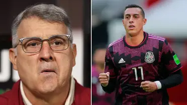 Martino y Rogelio Funes Mori en la Selección Mexicana