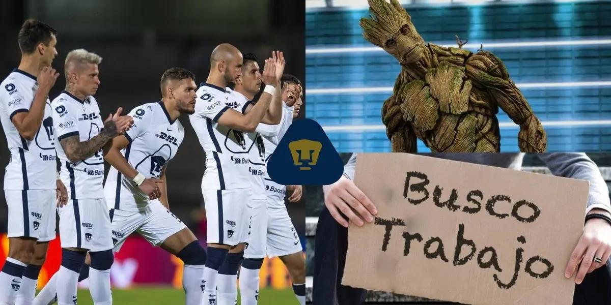 No tuvo mucho éxito fuera de Pumas y ahora no tiene equipo