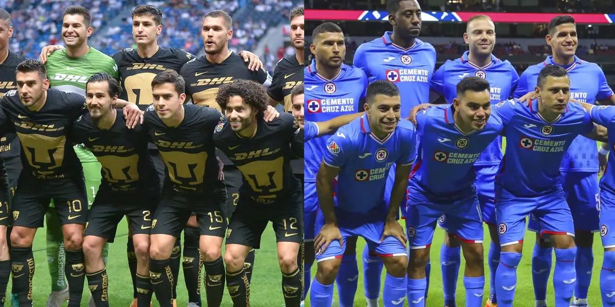 Pumas vs Cruz Azul.