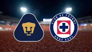 Pumas y Cruz Azul escudos