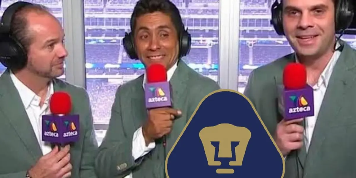 Salió con la chamarra de Pumas en la transmisión en vivo y es amigo de Julio Gonzáles.