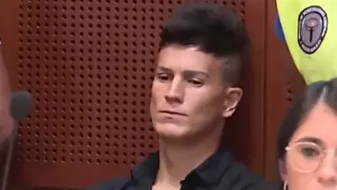 Sebastián Sosa en el juzgado 