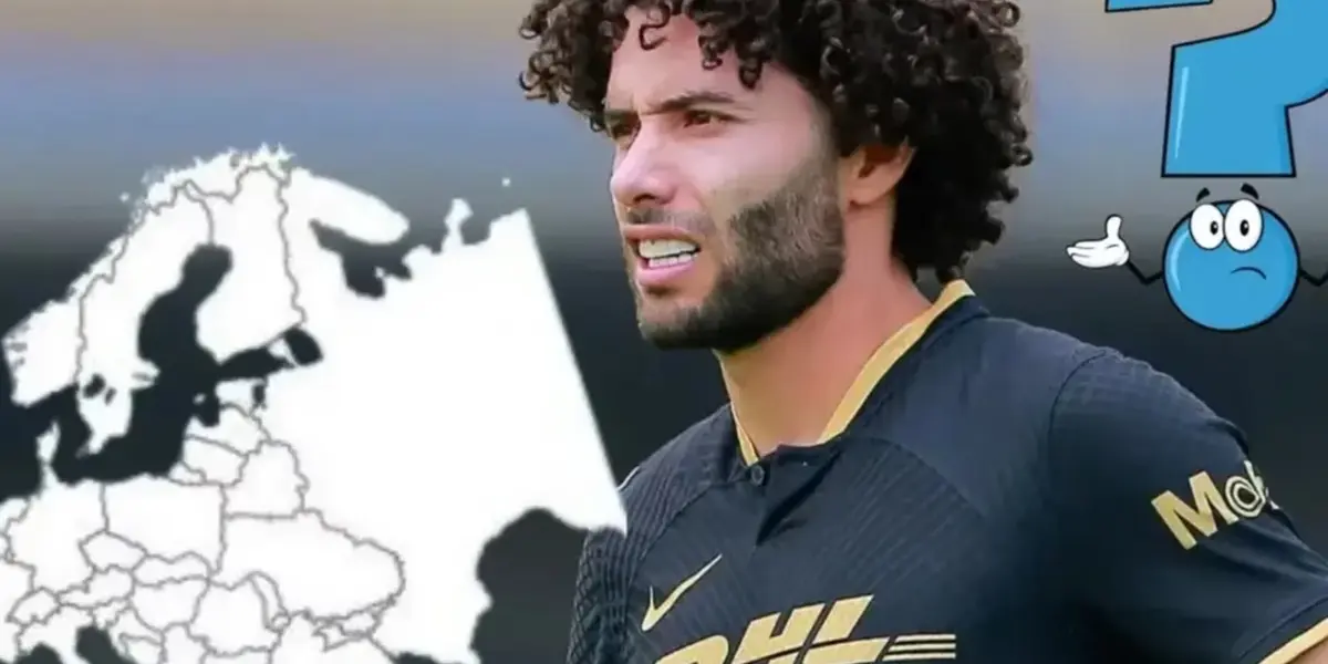 César Huerta con Pumas y signo de interrogación