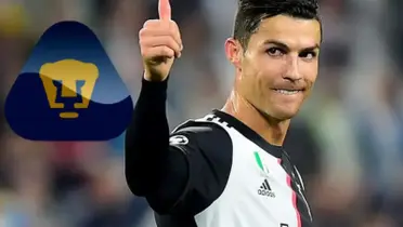 Cristiano Ronaldo hace señal de aprobación (Fuente: AFP)
