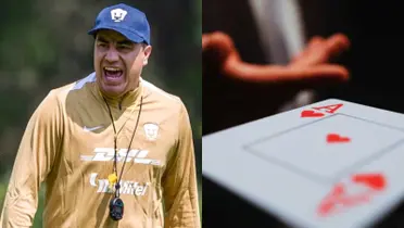 Juárez en una práctica de los Pumas (Fuente: Pumas y Free Pick)