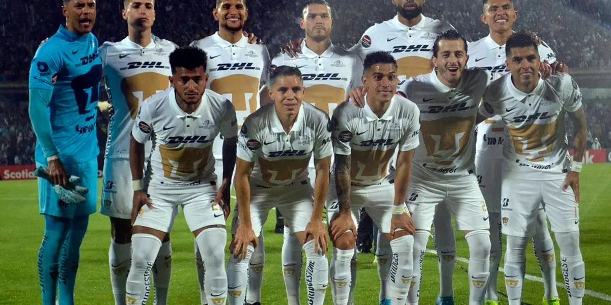 11 de Pumas en la final de Concachampions 2022 / Foto: PumasMX