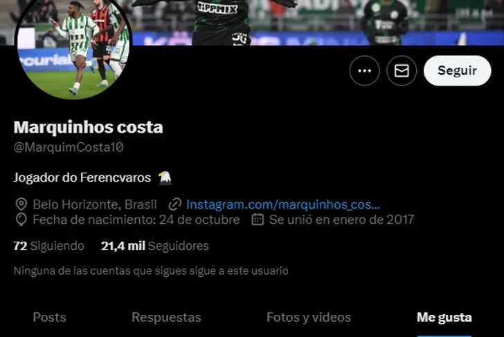 La señal de que Marquinhos Costa sigue pensando en venir a Pumas