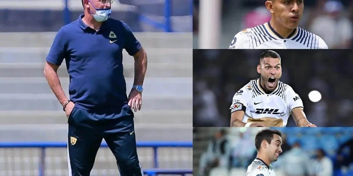 Al técnico de Pumas sólo le ha quedado usarlo en los partidos recientes 