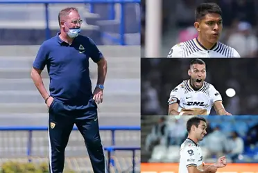 Al técnico de Pumas sólo le ha quedado usarlo en los partidos recientes 