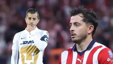 Alan Mozo con Chivas y Pumas