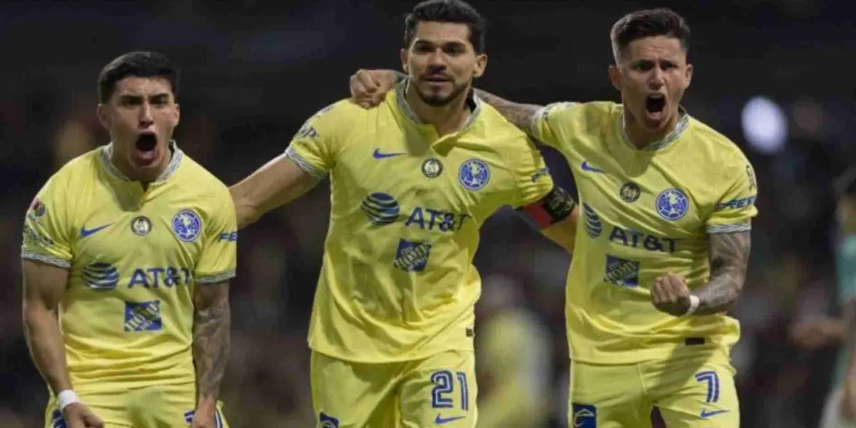 Alejandro Zendejas, Henry Martín y Brian Rodríguez con América