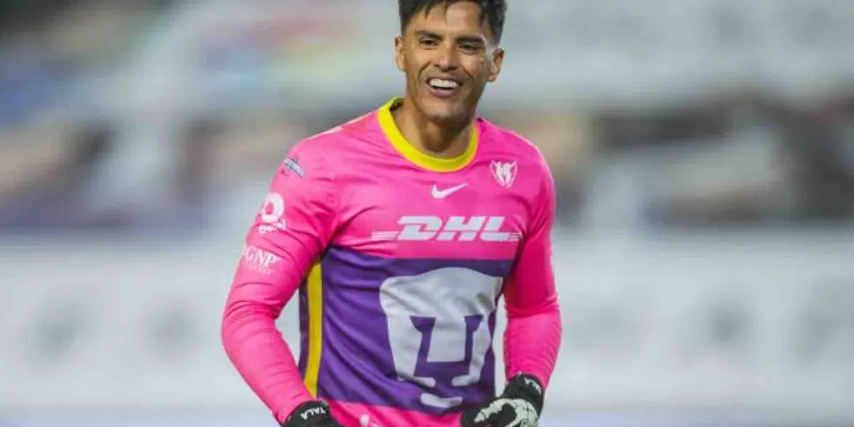 Alfredo Talavera con Pumas de la UNAM / Foto: Mexsport