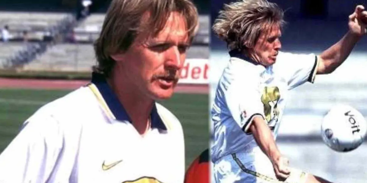 Bernd Schuster con los Pumas